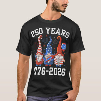 T-shirt Gnome 250 Ans 1776 2026 250e Anniversaire 4
