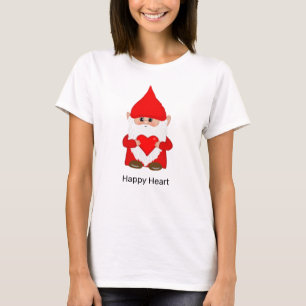 T-shirt Gnome au coeur heureux