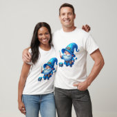 T-shirt Gnome bleu enchanté (Unisexe)