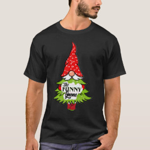 T-shirt Gnome Buffalo Plaid Correspondant Famille Christma