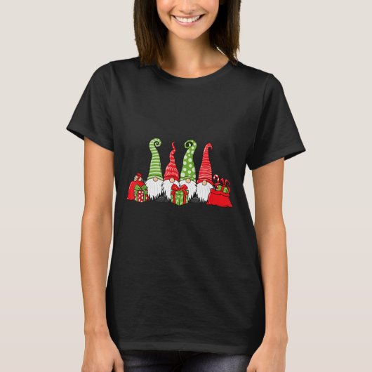 T-shirt Gnome Christmas  (Devant)