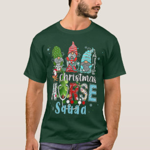 T-shirt Gnome Christmas Nurse Squad Gnome Mer