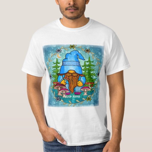T-Shirt Gnome de la Forêt (Devant)