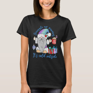 T-shirt Gnome d'hiver Il fait froid dehors
