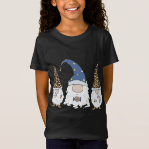 T-Shirt Gnome Drôle Et Louvain De Café Gnomes Mignonnes Le