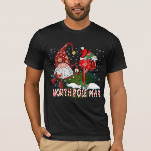 T-shirt Gnome du courrier du pôle Nord