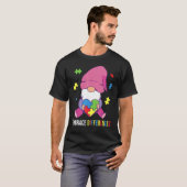 T-shirt Gnome Embrasser les Différences Autisme Sensibilis (Devant entier)