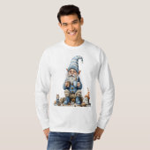 T-shirt Gnome et saison d'hiver (Devant entier)