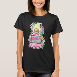 T-shirt Gnome Gaga Joyeuse Fête des Mères pour Maman Gnomi