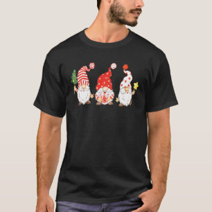 T-shirt Gnome Gnome Noël scandinave I Gnome Christe