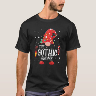 T-shirt Gnome gothique Matching Famille Gnome de Noël P