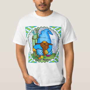 T-Shirt Gnome jouant au golf