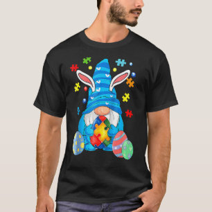 T-shirt Gnome Journée de Pâques de sensibilisation à l'aut