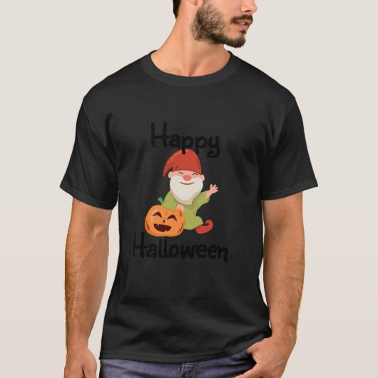 T-shirt Gnome Joyeux Halloween (Devant)
