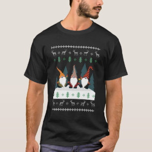T-shirt Gnome Laide Dans La Forêt