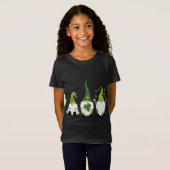 T-Shirt Gnome Leprechaun Tomte Green Gnomes St. Patrick (Devant entier)