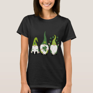 T-shirt Gnome Leprechaun Tomte Green Gnomes St. Patrick