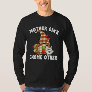 T-shirt Gnome maman livre disant pour le thé grand-mère bi