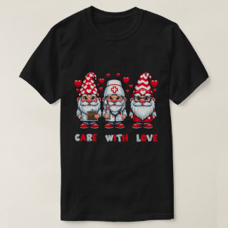T-shirt Gnome Medical Trio: Care with Love