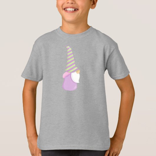 T-shirt Gnome mignonne, Gnome de jardin, Petite Gnome, Bar (Devant)