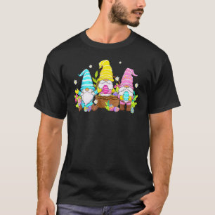 T-shirt Gnome mignonne Jour de Pâques Oeuf lapin Printemps