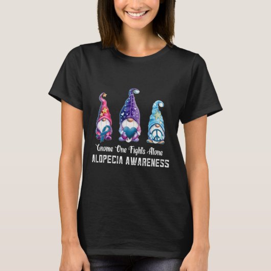 T-shirt Gnome One combat seul Alopécie (Devant)