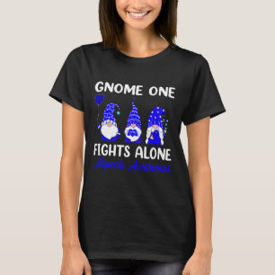 T-shirt Gnome One combat seul Blue Ribbon Alopecia Lauréat