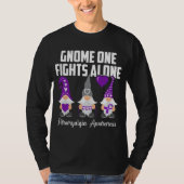 T-shirt Gnome One combat seul Fibromyalgie Sensibilisation (Devant)