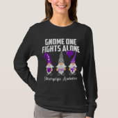 T-shirt Gnome One combat seul Fibromyalgie Sensibilisation (Devant)
