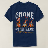 T-shirt Gnome One combat seul la sensibilisation au TDAH (Design devant)