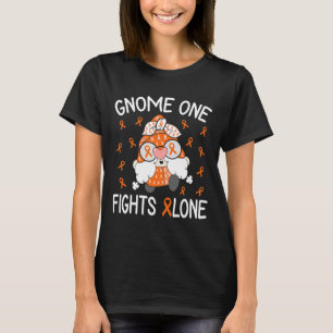 T-shirt Gnome One combat seul Leucémie Sensibilisation Gno