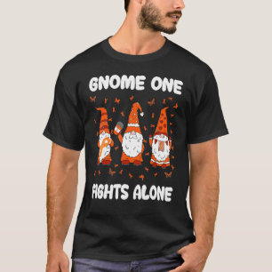 T-shirt Gnome One combat seul Leucémie Sensibilisation Gno