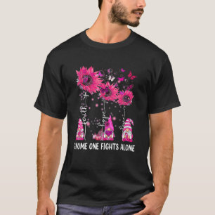 T-shirt Gnome One combat seul Ribbon Cancer du sein Prix