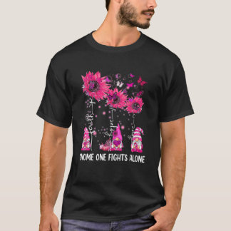 T-shirt Gnome One combat seul Ribbon Cancer du sein Prix