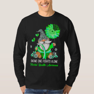 T-shirt Gnome One combat seul Sensibilisation à la santé m