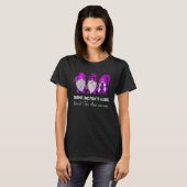 T-shirt Gnome One combat seul World Elder Abuse Awareness (Devant entier)