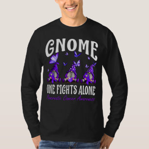 T-shirt Gnome One Fights Alone Pancreatic Cancer Awareness