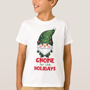 T-shirt Gnome Pour Les Vacances Drôle & Adorable Noël