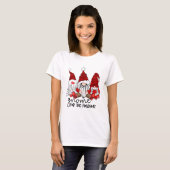 T-shirt Gnome pour les vacances, mignon (Devant entier)