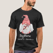 T-shirt Gnome Sagittarius Astrologie Signal Angel Unisex (Devant)