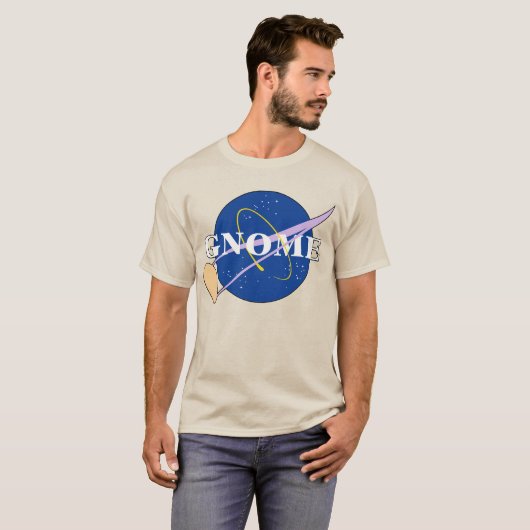 T-shirt Gnome spatial (Devant entier)