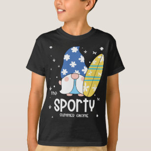 T-shirt Gnome Sportif Drôle Été Matching Pour Famille
