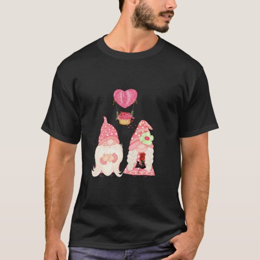 T-shirt Gnome Valentine S Day I mignonne Gnome Figures I G (Devant)