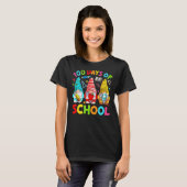T-shirt Gnomes 100 Jours D'École Joyeux 100E Jour Kids Tea (Devant entier)