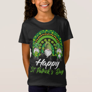 T-Shirt Gnomes amusants Happy St Patrick's Lucky Irish Rai