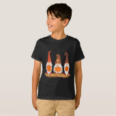 T-shirt Gnomes Automnes Et Feuilles Automnes De Bons Cadea (Devant entier)