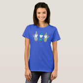 T-shirt Gnomes Avec des Cœurs (Devant entier)