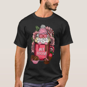T-shirt Gnomes De cacao Chaud Boire Valentines De Chocolat