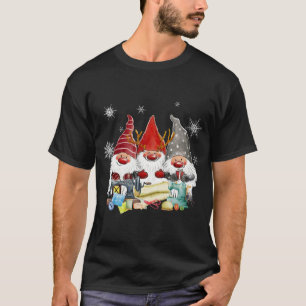 T-shirt Gnomes de couture Gnomes de couture Gnomies Xmas P