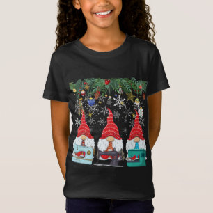 T-Shirt Gnomes de couture Gnomies de couture Xmas - Sewe d